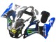 Billigste Yamaha YZF 1000 R1 Motorrad Verkleidung 2000-2001 - Blau Schwarz Grun Monster Yamalube ENEOS 46