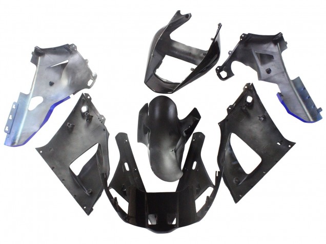Billigste Yamaha YZF 1000 R1 Motorrad Verkleidung 2000-2001 - Blau Schwarz Grun Monster Yamalube ENEOS 46