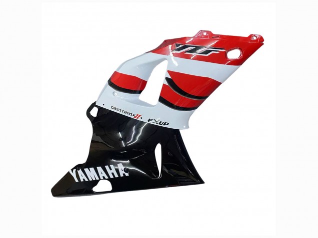 Billigste Yamaha YZF 1000 R1 Motorrad Verkleidung 2000-2001 - Rot Weiss Glanzendes Schwarz