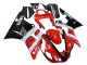 Billigste Yamaha YZF 1000 R1 Motorrad Verkleidung 2000-2001 - Rot Weiss Glanzendes Schwarz