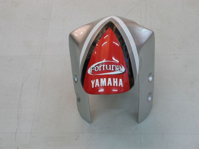 Billigste Yamaha YZF 1000 R1 Motorrad Verkleidung 2000-2001 - Silber Rot Fortuna Motul