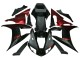 Billigste Yamaha YZF 1000 R1 Motorrad Verkleidung 2002-2003 - Rot Schwarz Flamme