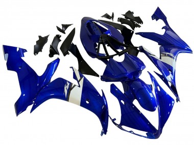 Billigste Yamaha YZF 1000 R1 Motorrad Verkleidung 2004-2006 - Blau Weiss