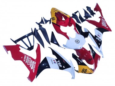 Billigste Yamaha YZF 1000 R1 Motorrad Verkleidung 2004-2006 - Gelb Rot Weiss Schwarz YSP 88