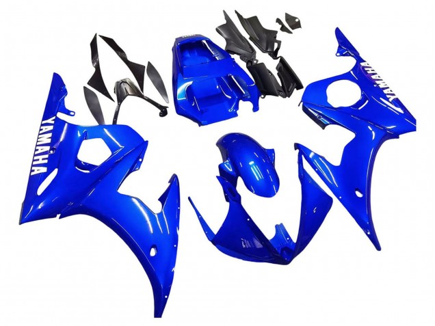 Billigste Yamaha YZF R6S Motorrad Verkleidung 2006-2009 - Blau