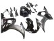 Billigste Yamaha YZF R6S Motorrad Verkleidung 2006-2009 - Glanzendes Schwarz Matt Schwarz Weiss Aufkleber