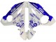 Billigste Yamaha YZF R6S Motorrad Verkleidung 2006-2009 - Weiss Blau GYTR