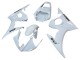 Billigste Yamaha YZF R6S Motorrad Verkleidung 2006-2009 - Weiss Schwarz Aufkleber