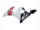Billigste Yamaha YZF R6S Motorrad Verkleidung 2006-2009 - Weiss Rot Glanzendes Schwarz Motul