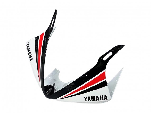 Billigste Yamaha YZF R6S Motorrad Verkleidung 2006-2009 - Weiss Rot Glanzendes Schwarz Motul