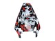Billigste Yamaha YZF R6S Motorrad Verkleidung 2006-2009 - Schwarz Rot Grau Camouflage