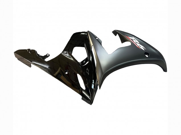 Billigste Yamaha YZF R6S Motorrad Verkleidung 2006-2009 - Glanzendes Schwarz Matt Schwarz Gold Chameleon
