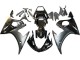 Billigste Yamaha YZF R6S Motorrad Verkleidung 2006-2009 - Glanzendes Schwarz Matt Schwarz Gold Chameleon