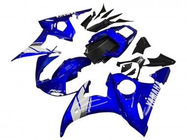 Billigste Yamaha YZF 600 R6 Motorrad Verkleidung 2005 - Blau Weiss