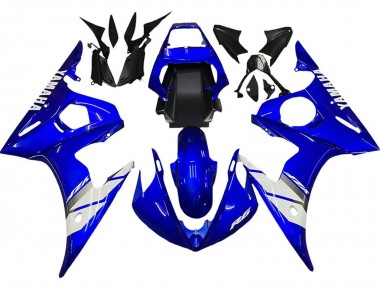 Billigste Yamaha YZF 600 R6 Motorrad Verkleidung 2005 - Blau Weiss