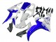 Billigste Yamaha YZF 600 R6 Motorrad Verkleidung 2005 - Weiss Blau Yamalube