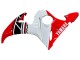 Billigste Yamaha YZF 600 R6 Motorrad Verkleidung 2005 - Weiss Rot Glanzendes Schwarz