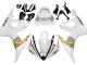Billigste Yamaha YZF 600 R6 Motorrad Verkleidung 2005 - Weiss Gold Schwarz