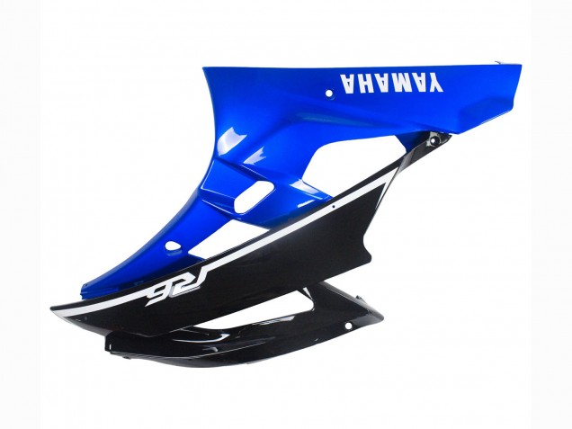 Billigste Yamaha YZF 600 R6 Motorrad Verkleidung 2006-2007 - Blau Glanzendes Schwarz