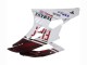 Billigste Yamaha YZF 600 R6 Motorrad Verkleidung 2006-2007 - Weiss Kastanienbraun Rot Fiat Acer Yamalube