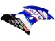 Billigste Yamaha YZF 600 R6 Motorrad Verkleidung 2006-2007 - Weiss Blau Schwarz Fimer Volvo Yamalube Sterilgarda