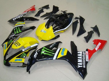 Billigste Yamaha YZF R1 Motorrad Verkleidung 2004-2006 - Gelb Weiss Schwarz Rot Grun Monster Rot Weiss Motul