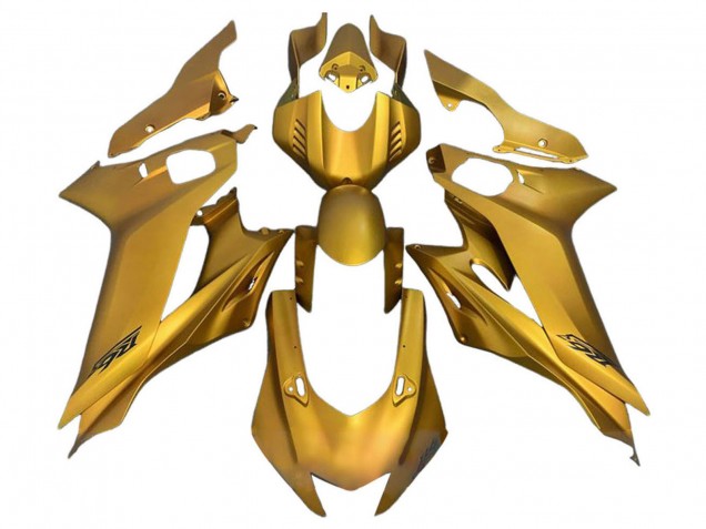 Billigste Yamaha YZF 600 R6 Motorrad Verkleidung 2017-2023 - Gold