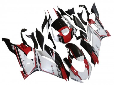Billigste Yamaha YZF 600 R6 Motorrad Verkleidung 2017-2025 - Weiss Rot Schwarz Semakin Didepan