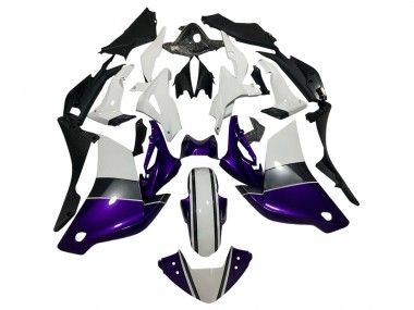 Billigste Honda CBR250RR Motorrad Verkleidung 2011-2015 - Weiss Dunkel Lila Schwarz
