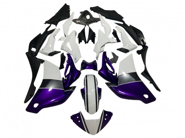 Billigste Honda CBR250RR Motorrad Verkleidung 2011-2015 - Weiss Dunkel Lila Schwarz