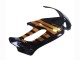Billigste Honda VTR1000F Motorrad Verkleidung 1997-2005 - Glanzendes Schwarz Gold
