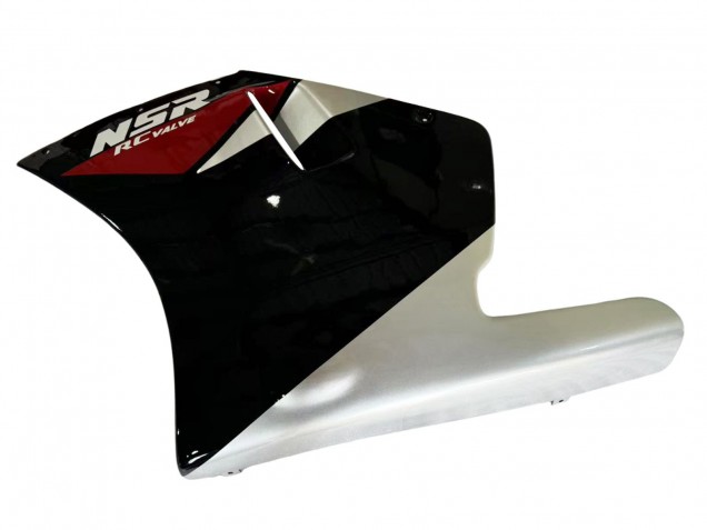 Billigste Honda NSR250R Motorrad Verkleidung 1988-1989 - Silber Rot Glanzendes Schwarz