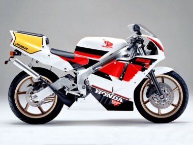 Billigste Honda NSR250R Motorrad Verkleidung 1990-1993 - Weiss Rot Gelb Schwarz