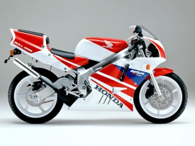 Billigste Honda NSR250R Motorrad Verkleidung 1990-1993 - Weiss Rot Blau