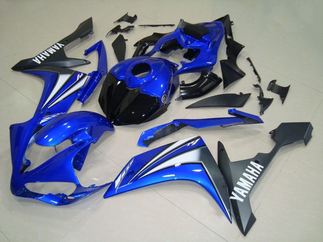 Billigste Yamaha YZF R1 Motorrad Verkleidung 2007-2008 - Blau Weiss Schwarz