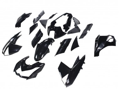Billigste Kawasaki Z1000 Motorrad Verkleidung 2010-2013 - Glanzendes Schwarz