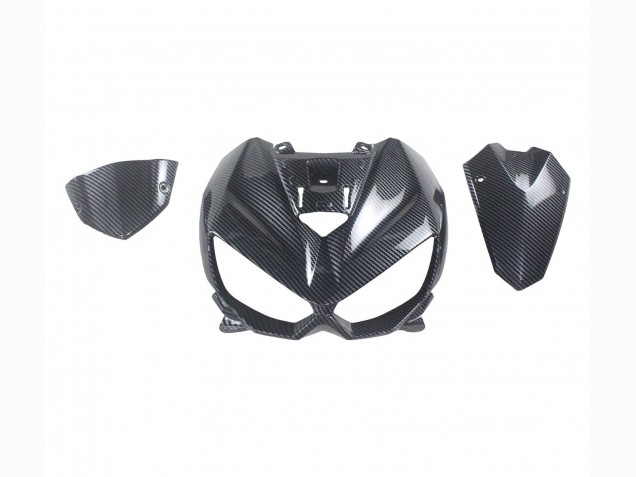 Billigste Kawasaki Z1000 Motorrad Verkleidung 2014-2019 - Schwarze Carbonfaser
