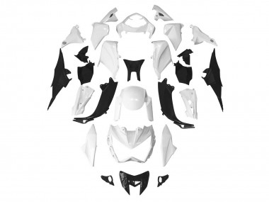 Billigste Kawasaki Z800 Motorrad Verkleidung 2013-2018 - Weiss