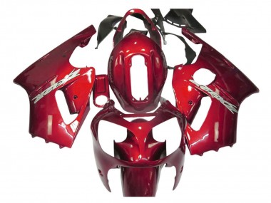 Billigste Kawasaki ZX12R Motorrad Verkleidung 2000-2001 - Bonbon Rot