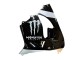 Billigste Kawasaki ZX9R Motorrad Verkleidung 2002-2003 - Silber Glanzendes Schwarz Monster Elf
