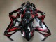 Billigste Honda CBR650R Motorrad Verkleidung 2019-2020 - Glanzendes Schwarz Rot Streifen