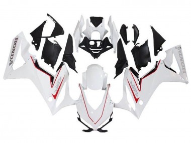 Billigste Honda CBR650R Motorrad Verkleidung 2019-2020 - Weiss Rot Schwarz