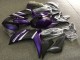 Billigste Yamaha YZF R3/R25 Motorrad Verkleidung 2015-2018 - Weiss Lila Matt Schwarz