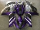 Billigste Yamaha YZF R3/R25 Motorrad Verkleidung 2015-2018 - Weiss Lila Matt Schwarz