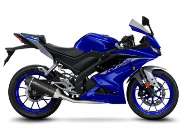 Billigste Yamaha YZF R125 Motorrad Verkleidung 2019-2024 - Blau