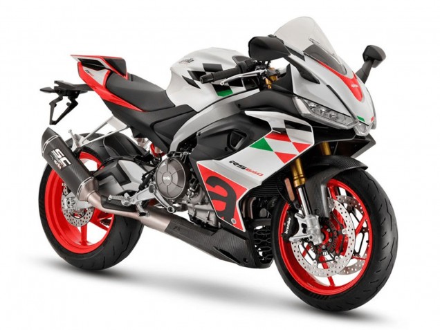 Billigste Aprilia RS660 Motorrad Verkleidung 2020-2024 - Weiss Rot Schwarz Carbonfaser Grun