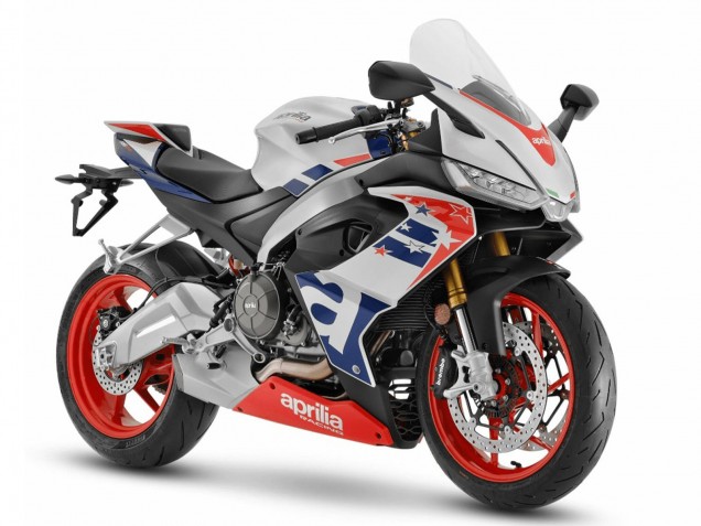Billigste Aprilia RS660 Motorrad Verkleidung 2020-2024 - Weiss Rot Blau
