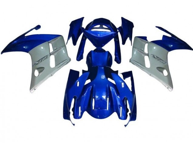 Billigste Yamaha FJR1300 Motorrad Verkleidung 2013-2015 - Blau Silber