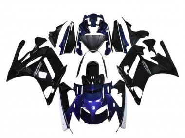 Billigste Yamaha FJR1300 Motorrad Verkleidung 2013-2015 - Glanzendes Schwarz Blau