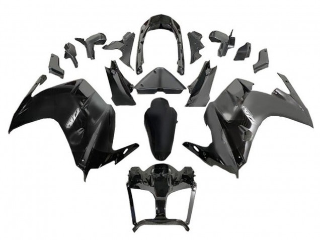 Billigste Yamaha FJR1300 Motorrad Verkleidung 2013-2015 - Glanzendes Schwarz